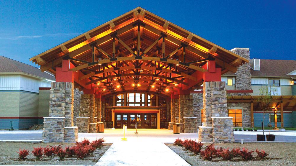Kewadin St. Ignace Hotel Evergreen Shores Esterno foto